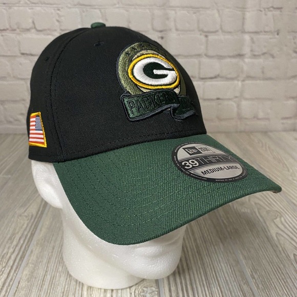 New Era Bommelmütze New Era NFL21 Tech Knit Beanie GREEN BAY PACKERS Schwarz Grün, Modell: GREEN